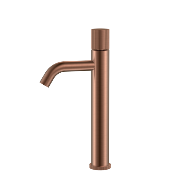 Смеситель Boheme STICK для раковины выс. COPPER BRUSHED LINEA 122-CB.3 цвет медь