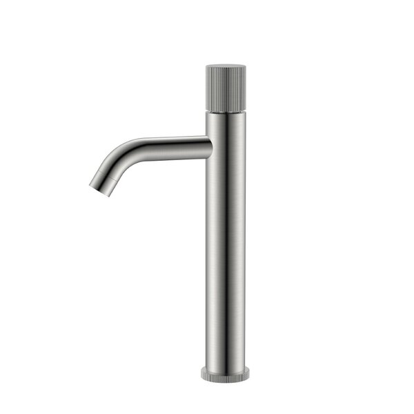 Смеситель Boheme STICK 122-NB.3 Nikel Brush высокий с ручкой LINEA