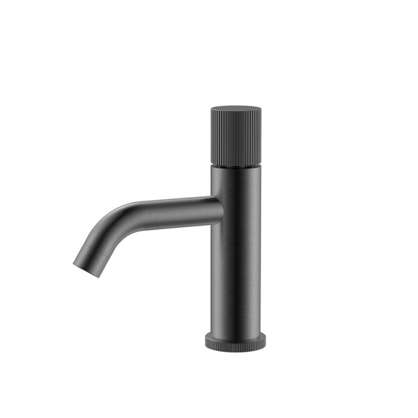 Смеситель Boheme STICK 121-GM.3 для раковины Gun Metal LINEA