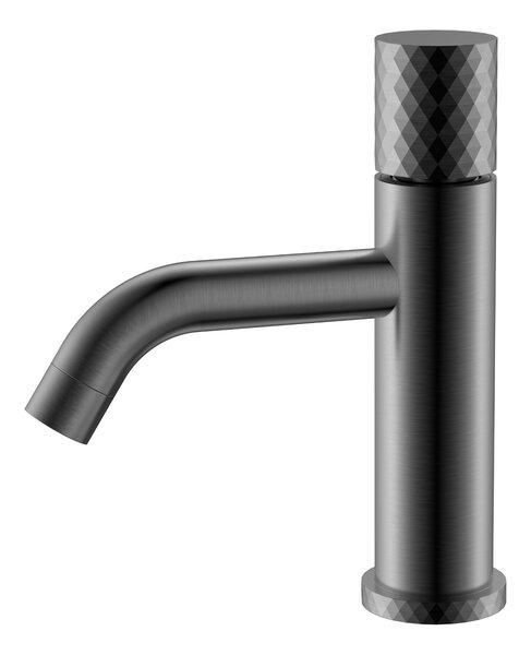 Смеситель Boheme STICK 121-GM для раковины Gun Metal DIAMOND