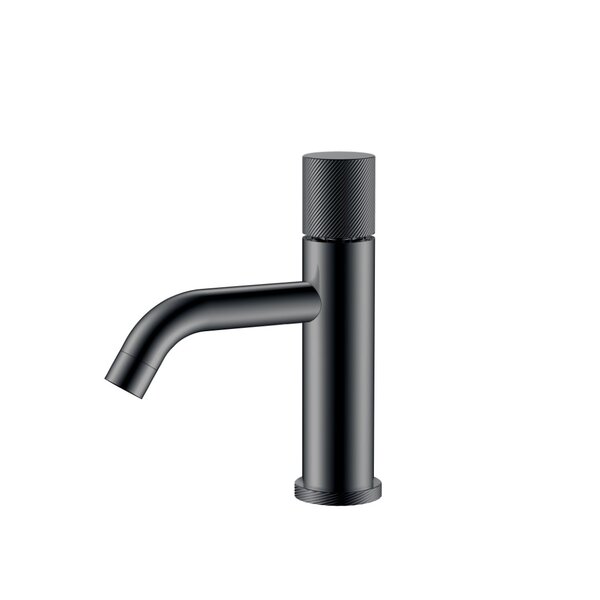 Смеситель Boheme STICK 121-SGM для раковины Shine Gun Metal SPIRALE