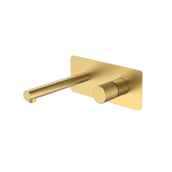 Смеситель Boheme STICK 125-MG из стены Matt Gold SPIRALE