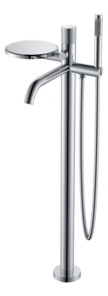 Смеситель Boheme STICK 129-CRCR.2 для ванны напольный CHROME c ручкой TOUCH