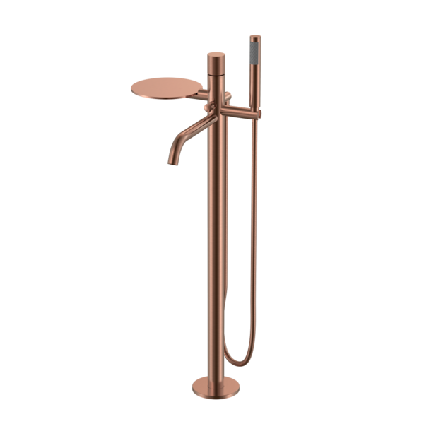 Смеситель Boheme STICK напольный COPPER BRUSHED TOUCH 129-CB.2 цвет медь