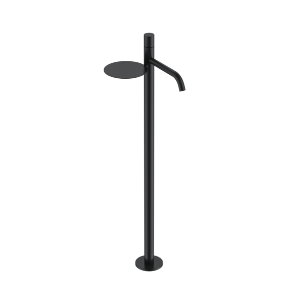 Смеситель Boheme STICK напольный для раковины BLACK DIAMOND BLACK 120-BB цвет черный матовый