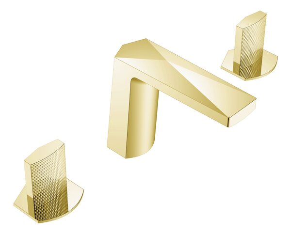 Смеситель для раковины Boheme VENTURO Matt Gold, ручка TOUCH 150-MG-TOUCH