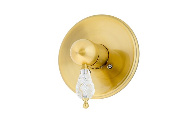 Смеситель встроенный Boheme CRYSTAL Бронза (одноручковый) 305-CRST