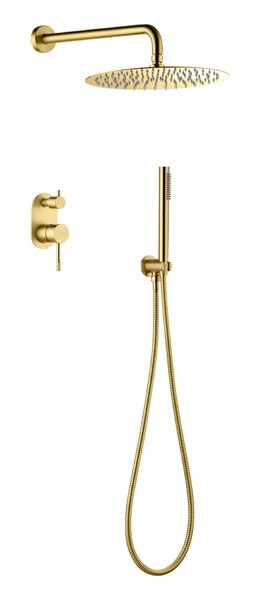 Душевая система Boheme Uno 464-G Gold скрытого монтажа