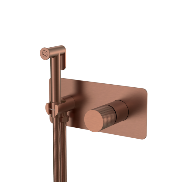 Смеситель Boheme гигиенический STICK BRUSHED BRONZE ручка TOUCH 127-BRB.2 цвет бронза