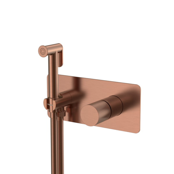 Смеситель Boheme гигиенический STICK COPPER BRUSHED ручка TOUCH 127-CB.2 цвет медь