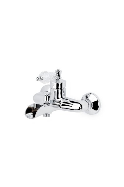 Смеситель для ванны Boheme VOGUE CRYSTAL Хром (одноручковый) 223-CRST