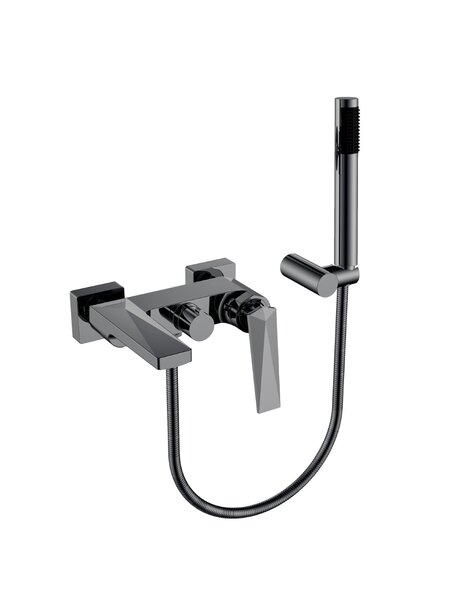 Смеситель для ванны Boheme VENTURO Shine Gun Metall 373-SGM
