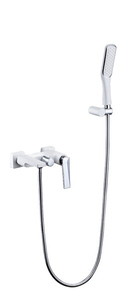 Смеситель для ванны Boheme Venturo 373-W хром / белый 