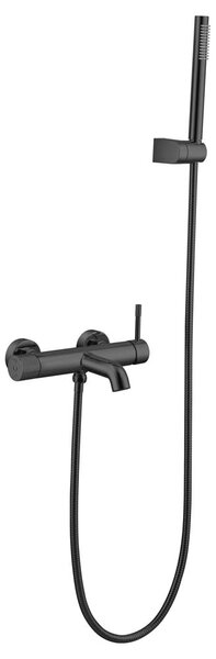 Смеситель Boheme Uno 463-SGM Shine Gun Metall для ванны