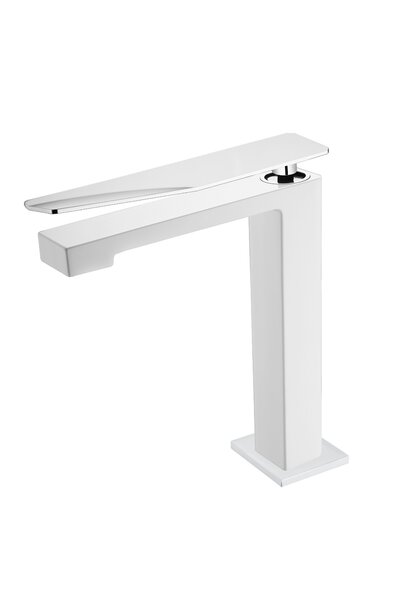 Смеситель Boheme для раковины Boheme Q White-Chrome 142-WCR.2 цвет хром