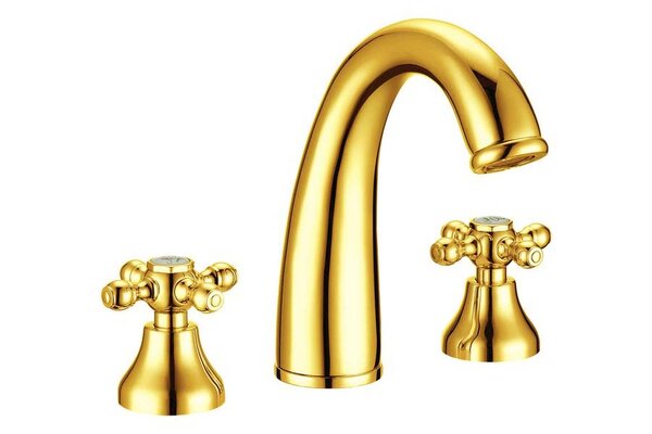 Смеситель для раковины Boheme Tradizionale Oro 297 цвет золото