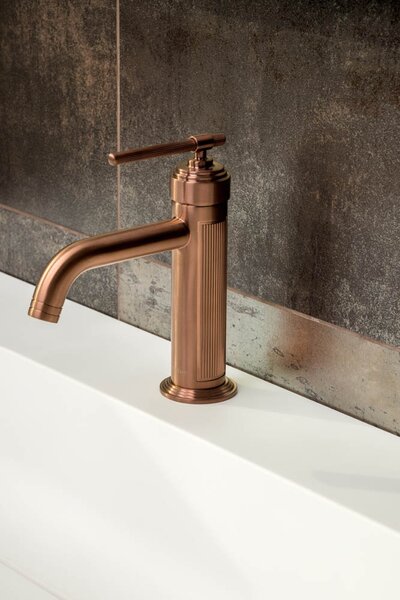 Смеситель Boheme для раковины ETERNA COPPER BRUSHED 171-CB цвет медь