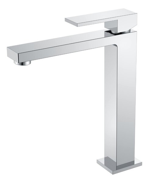 Смеситель для раковины высокий Boheme Qubic Chrome 472-CR
