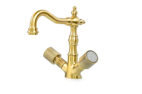 Смеситель для умывальника, высокий Boheme Royal Cristal 312-Royal/CRST