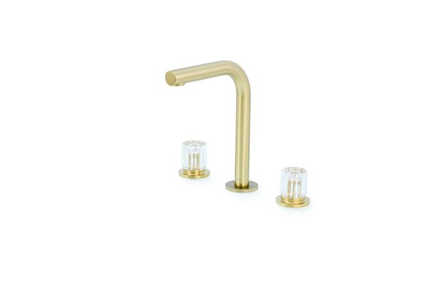 Смеситель Boheme на столешницу ELEGANTE на 3 отв. MAT GOLD 152-MG-EL цвет матовое золото