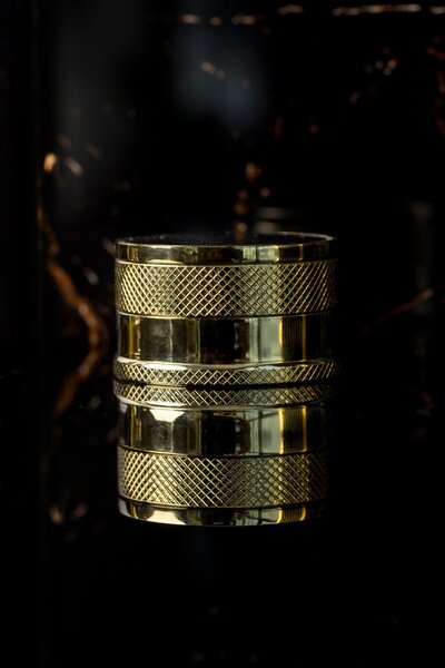Смеситель Boheme на столешницу PRESTIGE на 3 отв. GOLD 152-G-PR цвет золото глянцевое