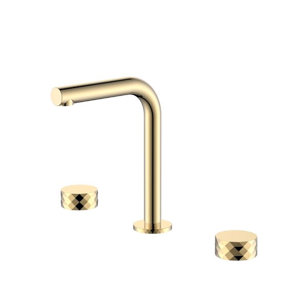 Смеситель Boheme на столешницу STICK DIAMOND на 3 отв. GOLD 152-G.1 цвет золото глянцевое