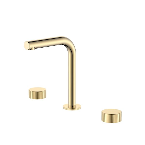 Смеситель Boheme на столешницу STICK LINEA на 3 отв. GOLD 152-G.3 цвет золото глянцевое