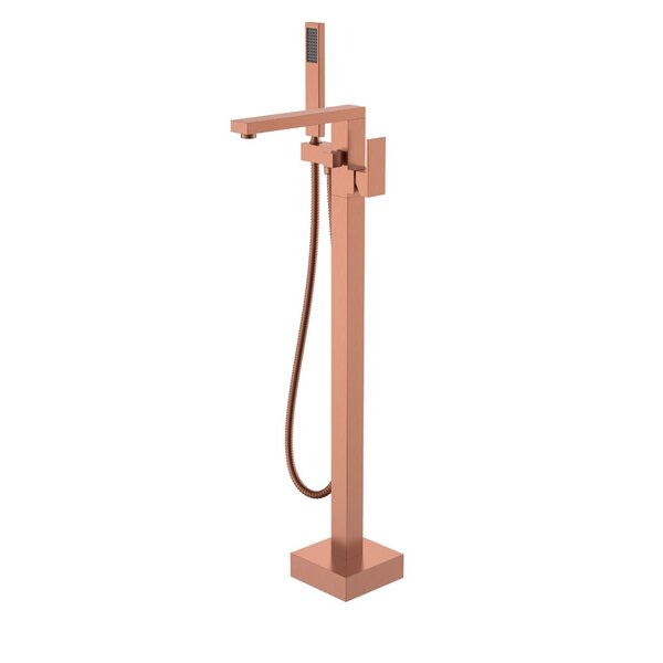 Смеситель Boheme напольный, QUBIC Copper Brushed 479-CB цвет медь