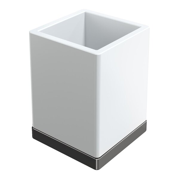 Стакан настольный Qubic Shine Gun Metal Boheme 10961-SGM