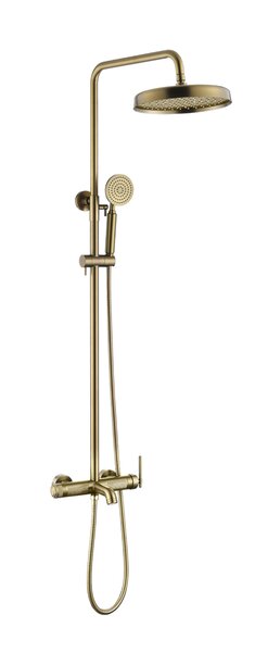 Стойка для душа ETERNA MATT GOLD 178-MG цвет матовое золото