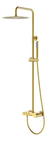 Стойка для душа STICK Matt Gold c ручкой DIAMOND 128-MG цвет матовое золото