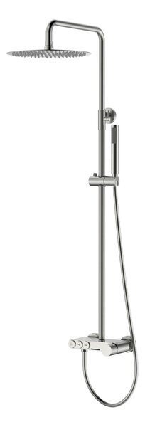 Стойка для душа STICK Nikel Brush c ручкой DIAMOND 128-NB цвет никель