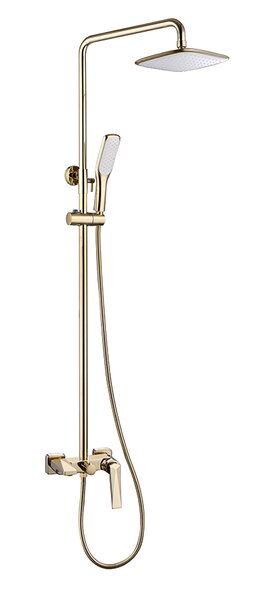 Душевая система с изливом Boheme Venturo 388 цвет золото 