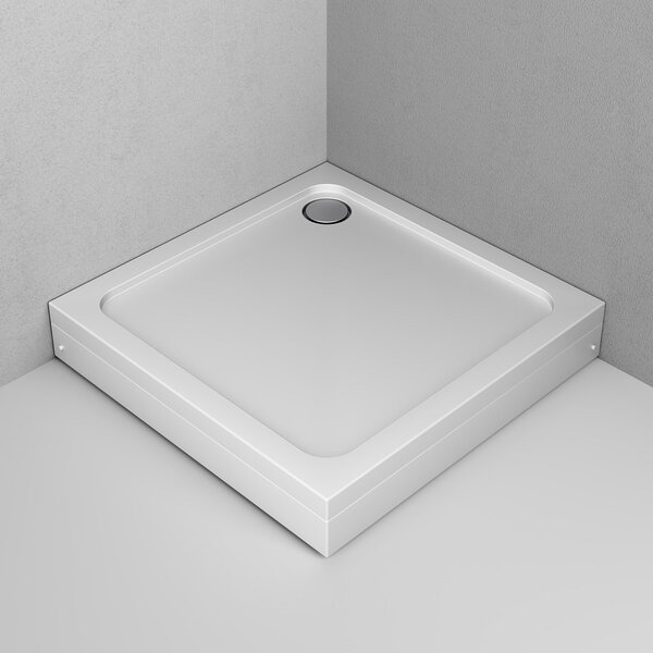 Акриловый душевой поддон 80 x 80 см, AM.PM Gem W90T-403-080W