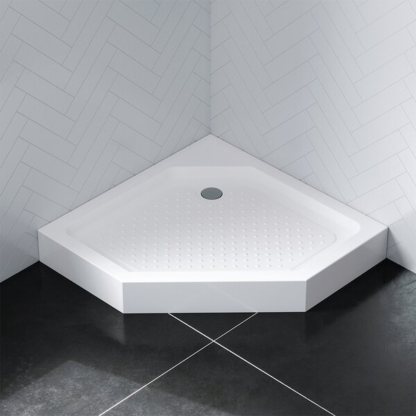 Акриловый душевой поддон 90 x 90 см, AM.PM Gem W90T-405-090WT
