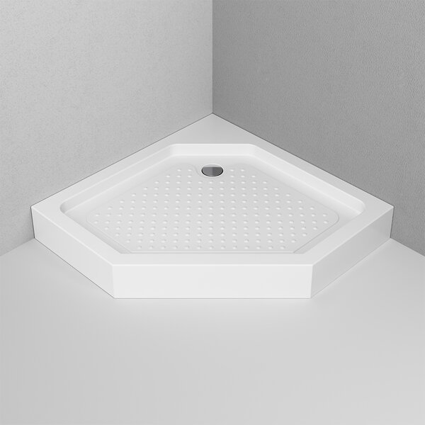 Акриловый душевой поддон 90 x 90 см, AM.PM Gem W90T-405-090WT