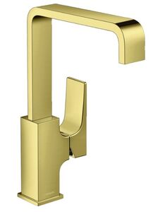 Смеситель Hansgrohe Metropol 32511990 для раковины полированное золото