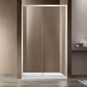 Душевая дверь Vincea Гарда (Garda) VDS-1G135CL 135x190 см, профиль хром. Размер регулировки 1330-1370 мм