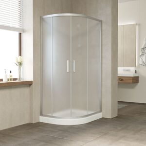 Душевой уголок Vegas Glass ZS-F NOVO h2000 110*80 07 10 профиль матовый хром стекло сатин