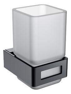 Стакан для зубных щеток Boheme Q 10944-SGM антрацит глянец