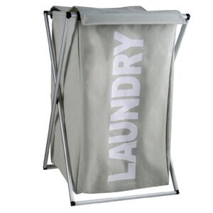 Корзина для белья FIXSEN LOFT STYLE складная серая FX-1023
