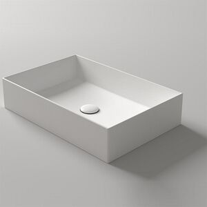 Раковина Simas Agile AG60 bi matt 60х40х13, белый матовый
