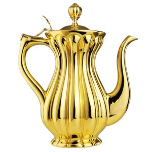 Migliore Olivia 24928 Кувшин керамика золото/крышка золото