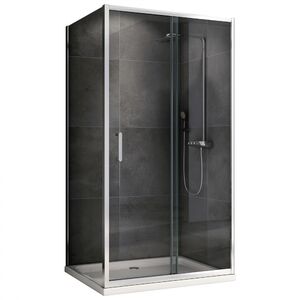 Душевой уголок ABBER Schwarzer Diamant AG301105-S605 дверь раздвижная 110х60