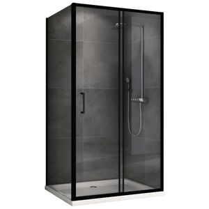 Душевой уголок ABBER Schwarzer Diamant AG30100B5-S60B5 дверь раздвижная 100х60