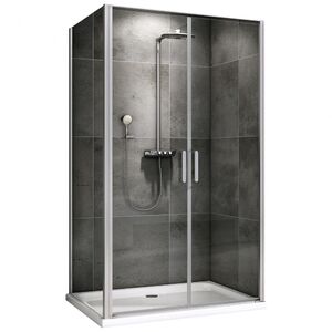 Душевой уголок ABBER Sonnenstrand AG04100C-S80 дверь распашная 100х80