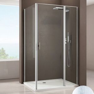 Душевой уголок Allen Brau Priority 90x80 3.31002.BA + 3.31014.BA серебро браш