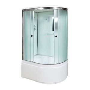 Душевая кабина Deto D120S L с электрикой  120х80х220см