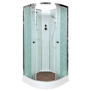 Душевая кабина Deto EM1590N безкрыши 90х90х208см