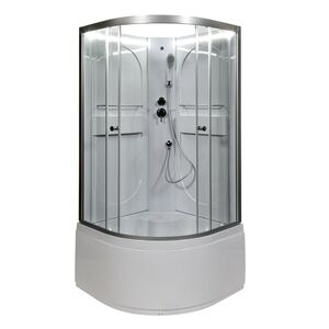 Душевая кабина Deto L680 N LED с подсветкой 80х80х200см